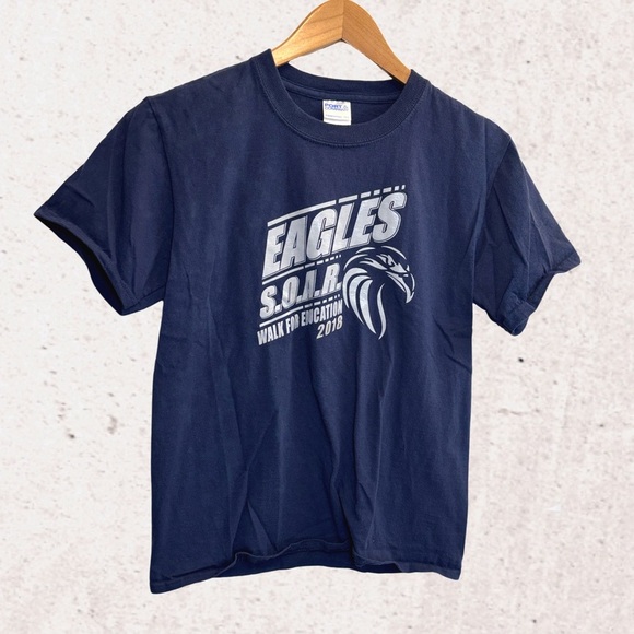 Eagles S.O.A.R. Navy T-Shirt - Picture 1 of 3